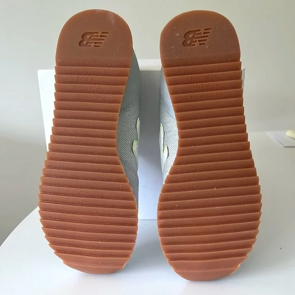 New Balance 501 v1 Women's Sneakers in Gray and Neon Yellow sz 8.5 - Picture 5 of 11